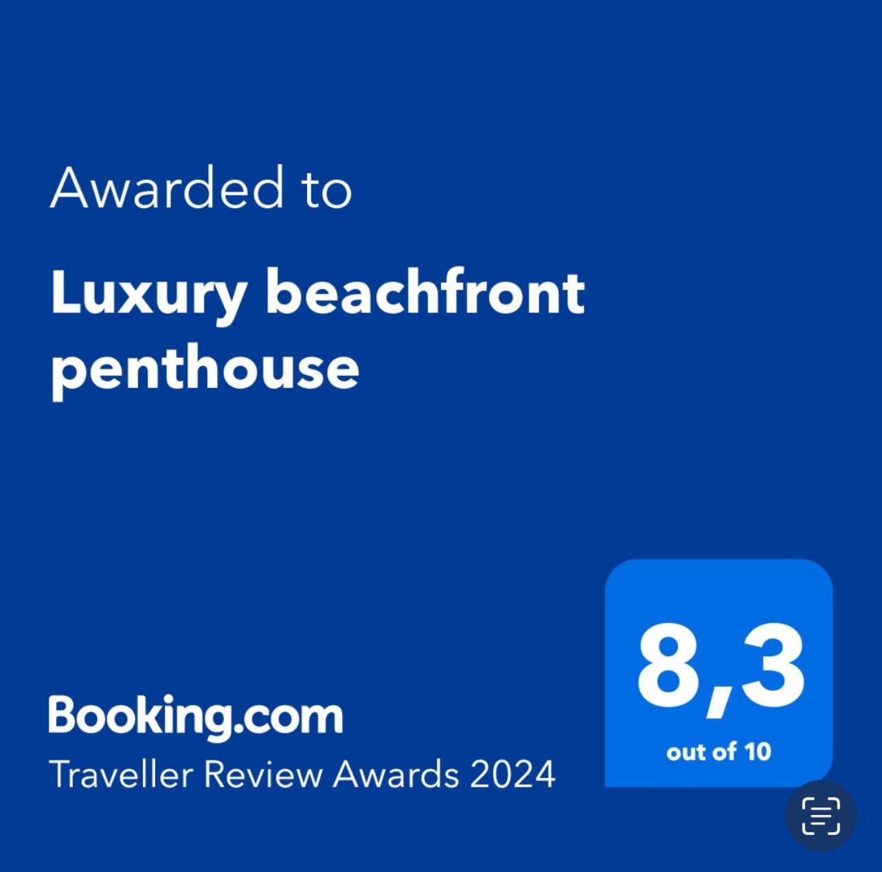 Luxury Beachfront Penthouse El Médano Kültér fotó